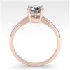 Image 3 : 1.01 ctw VS/SI Diamond Engagment Designer Ring 14k Rose Gold - REF-224Y8X