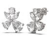 Image 2 : 4.68 ctw Diamond Earrings 18K White Gold - REF-824Y6X