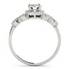 Image 2 : 1.33 ctw Certified VS/SI Diamond Ring 18k White Gold - REF-275A6N