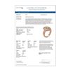 Image 4 : 2.58 ctw Fancy Yellow Diamond Ring 18K Rose Gold - REF-420W4H