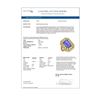 Image 4 : 5.86 ctw Certified Tanzanite & Diamond Victorian Ring 14K Yellow Gold - REF-345R5K