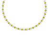Image 1 : 45 ctw SI/I Fancy Yellow Diamond Necklace 18K Rose Gold - REF-5205M2G