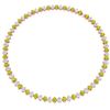 Image 3 : 45 ctw SI/I Fancy Yellow Diamond Necklace 18K Rose Gold - REF-5205M2G