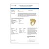 Image 4 : 5.39 ctw Canary Citrine & Diamond Ring 18K Yellow Gold - REF-229R3K