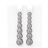Image 1 : 3.38 ctw Diamond Earrings 18K White Gold - REF-445H3R