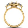Image 3 : 1.55 ctw Certified VS/SI Diamond Solitaire 3 Stone Ring 14k Yellow Gold - REF-182X5A