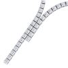 Image 2 : 15 ctw Certified SI/I Diamond Necklace 18K White Gold - REF-1185H2R