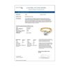 Image 4 : 1.15 ctw Certified VS/SI Diamond Bypass Ring 18k Yellow Gold - REF-300F2M