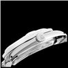 Image 4 : Rolex Men's Stainless Steel, QuickSet, Roman Dial with Diam/Sapphire Bezel