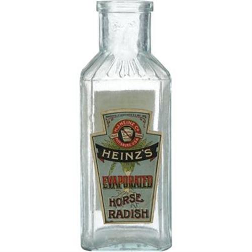 Vintage H. J. Heinz Horse Radish Bottle