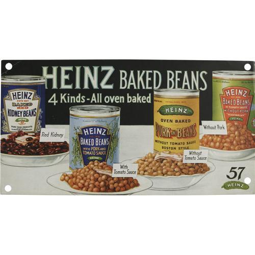 Heinz "Baked Beans" Advertising Sign