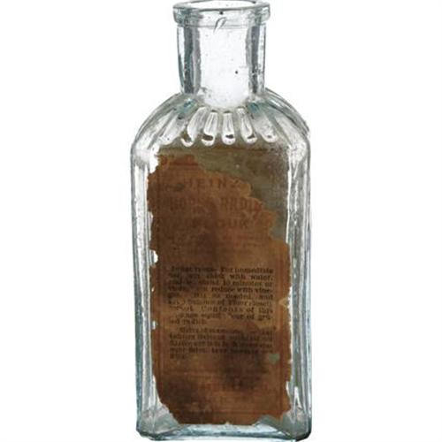 Vintage Heinz Evaporated Horse Radish Bottle