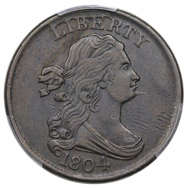 1804  C-8  R1  PCGS XF45.  EAC VF35