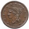 Image 1 : 1843  N-11  R2  PCGS AU55.  EAC XF40
