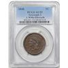 Image 3 : 1848  N-2  R1  PCGS AU53.  EAC XF40