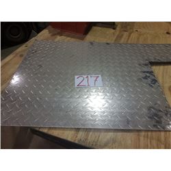 Aluminum 27" x 24"