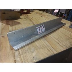 Aluminum 90° 37" x 4" x 4" x 1/2"