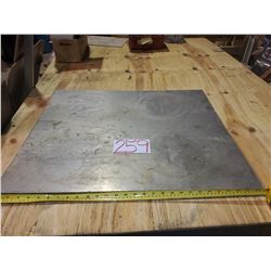 Aluminum plate 29" x 25" x 1/8"