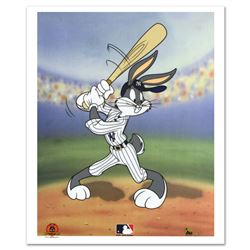 "Bugs Bunny at Bat for the Yankees" Limited Edition Sericel from Warner Bros., w