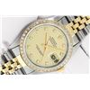 Image 1 : Rolex Mens Two-tone SS/YG OG Champagne Diamond 36MM Quickset Datejust Wristwatch