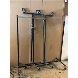 Qty 3 Garment Racks (Complete)