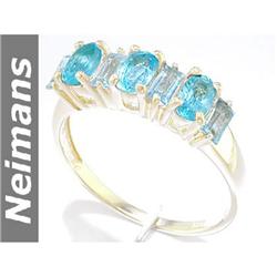 Finest 6.25 ct Certified Yellow Sapphire & Diamond Ring