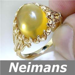 Vintage 6.00 ct Certified Ruby & Diamond Ring 14kt Gold