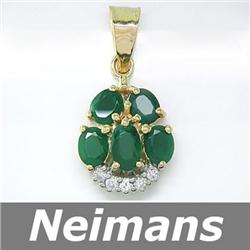 X-Fine 5.00 ct Certified Orange Sapphire & Diamond Ring