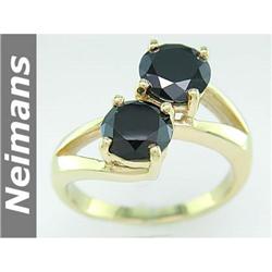 Gem Certified .75ct Sapphire & VS Diamond Ring 14K Gold