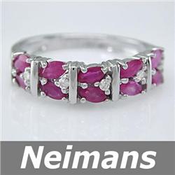 Antique 3.75 ct Certified Citrine & VS Diamond Ring 14K