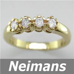 Certified .50 ct VS Diamond Anniversary Ring 14kt Gold