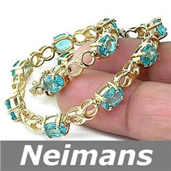 Vintage 3.25 ct Orange Sapphire & Diamond Ring 14k Gold