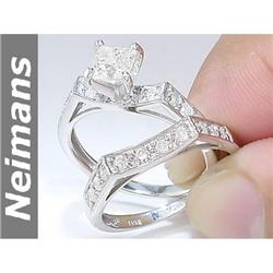 X-Fine 5.50 ct Certified Amethyst & VS Diamond Ring 14K