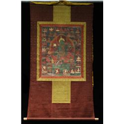 Green Tara Thangkas