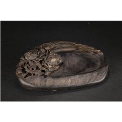 Floral Pattern Duan Inkstone