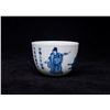 Image 1 : Blue and White Porcelain Cup, Daqing-Kangxi-Nianzhi Mark