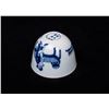 Image 8 : Blue and White Porcelain Cup, Daqing-Kangxi-Nianzhi Mark