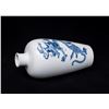 Image 6 : Blue and White Meiping Vase, Daqing-Kangxi-Nianzhi Mark