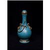 Image 3 : LuJun Glazed Gilt Dragon Garlic Vase, Daqing-Qianlong-Nianzhi Mark