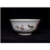 Image 5 : Famille Rose Floral and Bird Bowl, Daqing-Daoguang-Nianzhi Mark