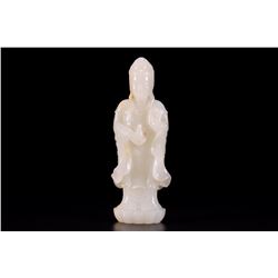 Hetian Jade Guanyin Statue