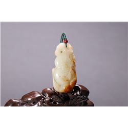 Hetian Jade Gourd Ornament