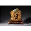 Image 1 : Shoushan Stone Figure and Landscape Ornament