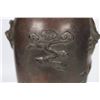 Image 8 : Bronze Floral Pattern Vase