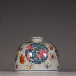 Famille Rose Zun, Daqing-Qianlong-Nianzhi Mark
