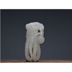Hetian Jade Bergamot Ornament
