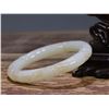 Image 7 : Hetian Jade Bamboo Joint Pattern Bangle