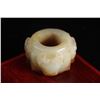 Image 1 : Hetian Jade Beast Thumb Ring