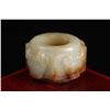 Image 2 : Hetian Jade Beast Thumb Ring