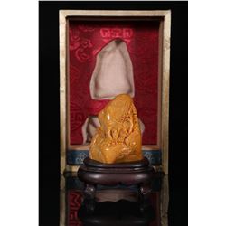 Tianhuang Stone Landscape Figure-Story Seal